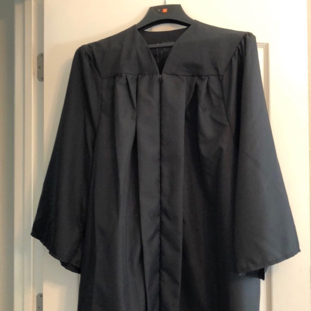 Graduation cap and gown 🎓